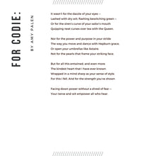 Load image into Gallery viewer, Commission a Personalized Poem PDF

