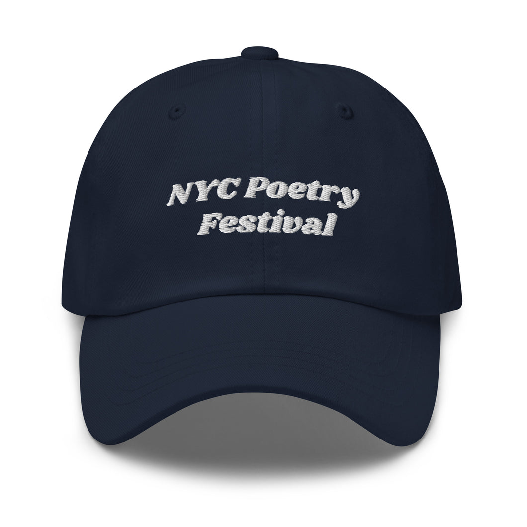 The NYC Poetry Festival Dad hat