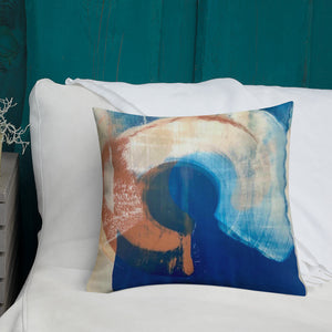 Brief Shade of Twilight Blue Pillow
