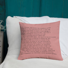 Load image into Gallery viewer, Raspberry Sorbet Summer Pillow
