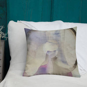 Difficult Lavender Morning Pillow